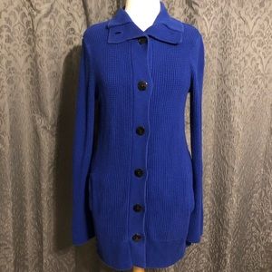 Jones of New York blue cardigan